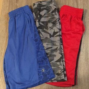 Three pairs of boys shorts. Like new!